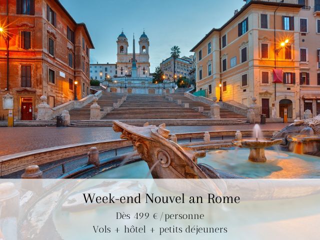 Nouvel an à Rome 2023 -Dès 499 €/personne