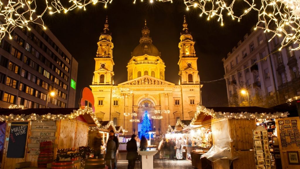Budapest Nouvel An famille