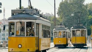 Lisbonne Nouvel An famille