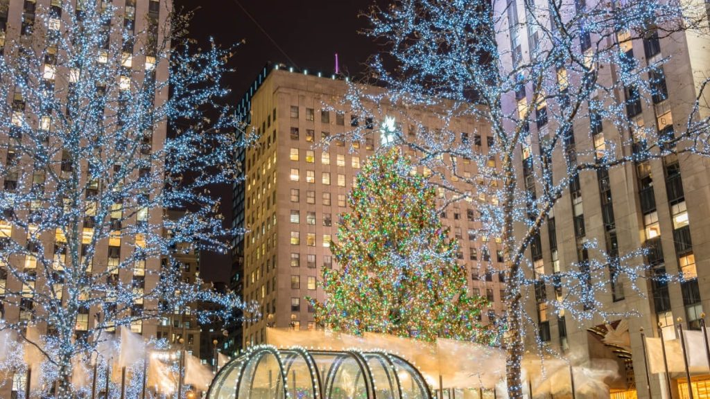 New York Nouvel An famille