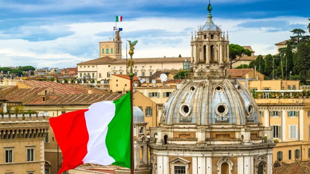 Rome Nouvel An famille