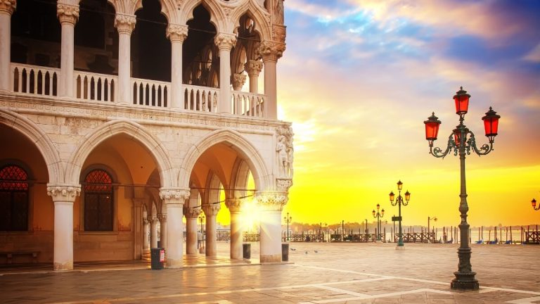 Canaux et palais de Venise
