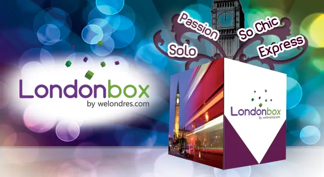 Box Cadeau Noël Londres